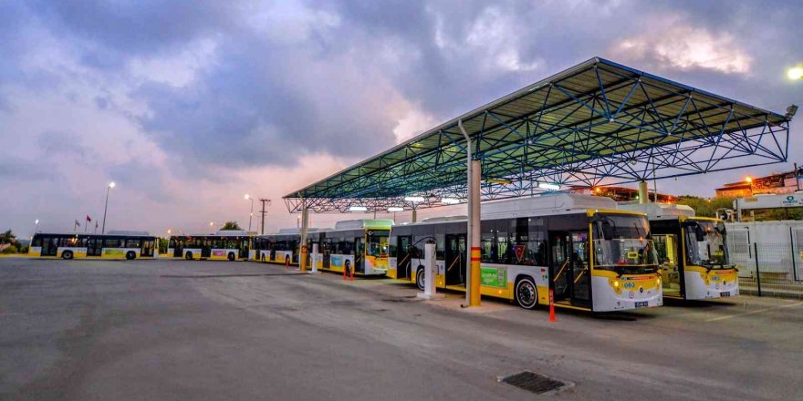 Mersin’de CNG’li otobüsler için dolum istasyonu kuruldu