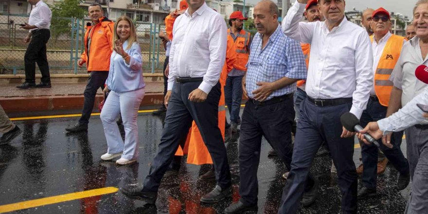 Başkan Seçer, Tarsus’taki çalışmaları inceledi