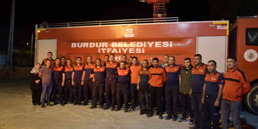 Marmaris Yangın Ekipleri Sevinçle Karşılandı