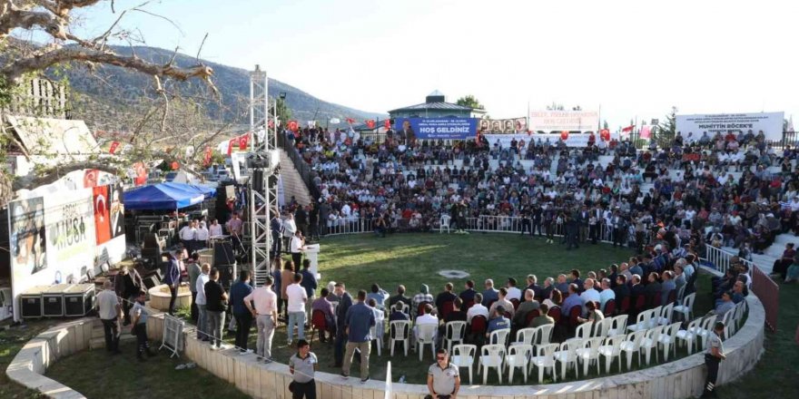 Başkan Böcek: “Abdal Musa’nın sevgisini, hoşgörüsünü, dürüstlüğünü ilke edindik”