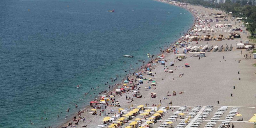 Antalya’da 2022 yılı turist sayısı 4 milyonu aştı