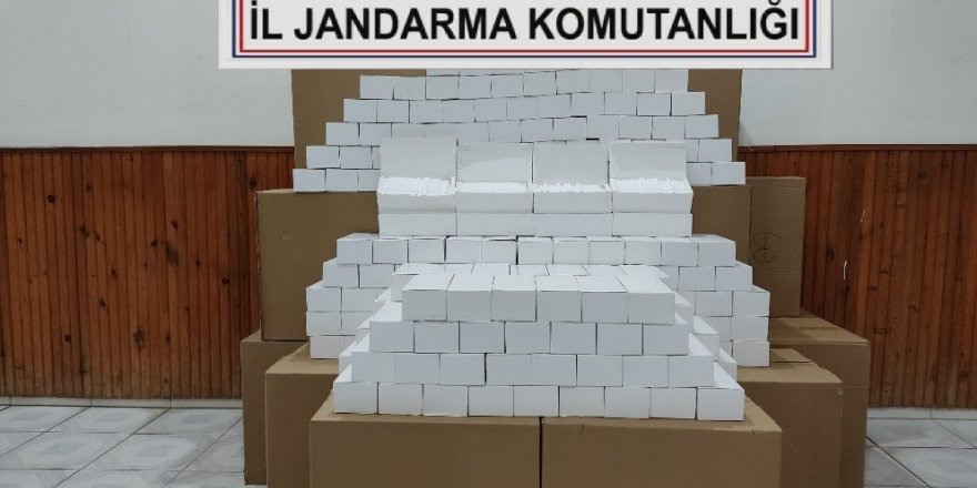 Adana’da 260 bin makaron ele geçirildi