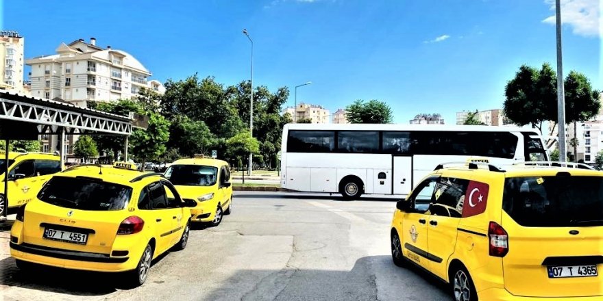 Antalya’da taksimetre ücretlerine ortalama yüzde 25 zam