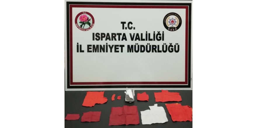 Isparta’da son 6 ayda 558 uyuşturucu satıcısına işlem yapıldı