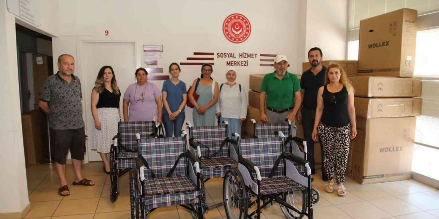 Altso Başkanı Şahin’den Tekerlekli Sandalye Bağışı