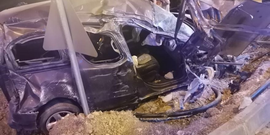 Tarsus’ta trafik kazasında 1 kişi öldü, 2 kişi yaralandı