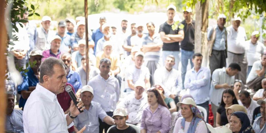 Seçer, bayram gezisine Çamlıyayla ile başladı