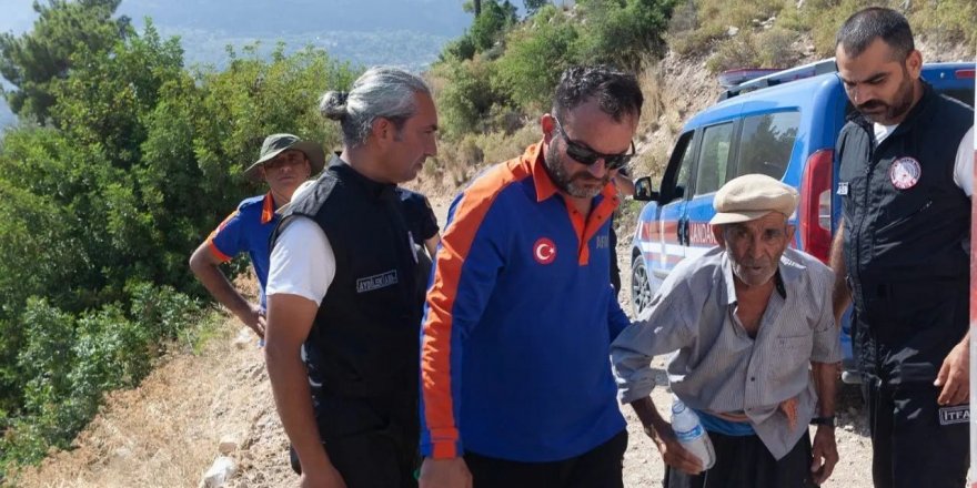 Mersin’de Kayıp Yaşlı Adam 30 Saat Sonra Bulundu