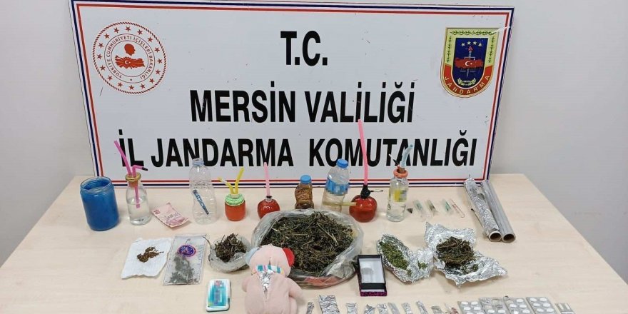 Mersin’de uyuşturucu operasyonu: 5 gözaltı