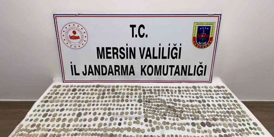 Mersin’de tarihi eser operasyonu