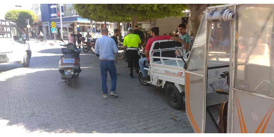 Adana’da kapkaç ve suçlarda kullanılan plakasız motosiklet uygulaması