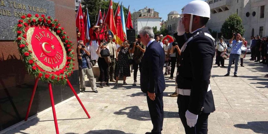 Hatay’ın anavatana katılışının 83’üncü yılı kutlanıyor