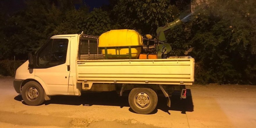 Kadirli’de haşereyle mücadele