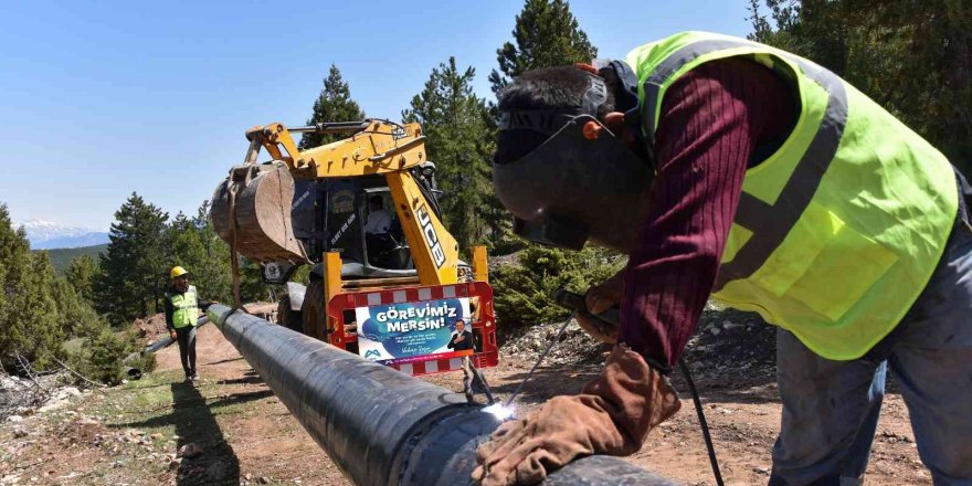 Tarsus’ta içmesuyu çalışmaları sürüyor