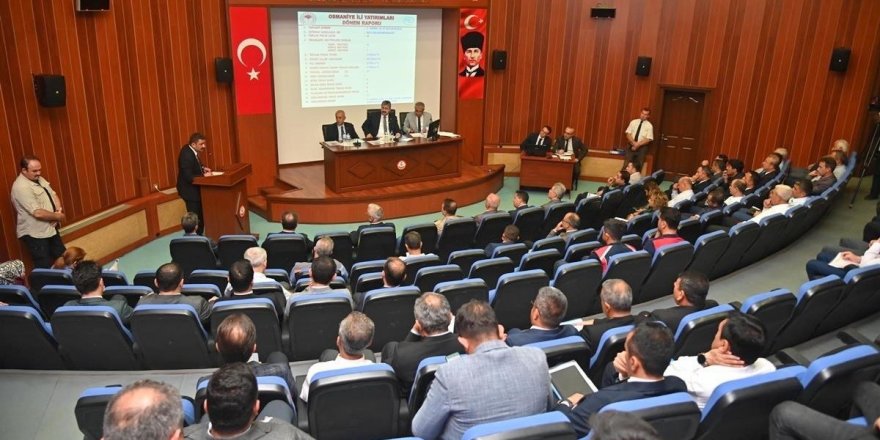 Osmaniye’de 8.926 milyar liralık 159 proje