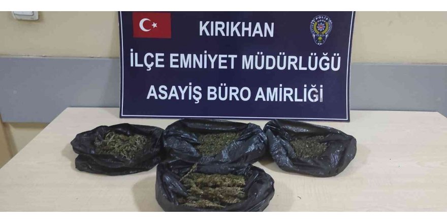 Kırıkhan’da uyuşturucu operasyonu