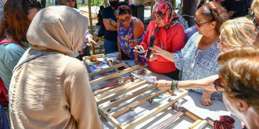 Darısekisi Örnek Köyü’nde ’Çarpana Atölyesi’ne büyük ilgi