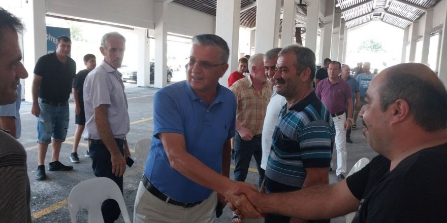 Pazar Yerinde Kuralar Çekildi