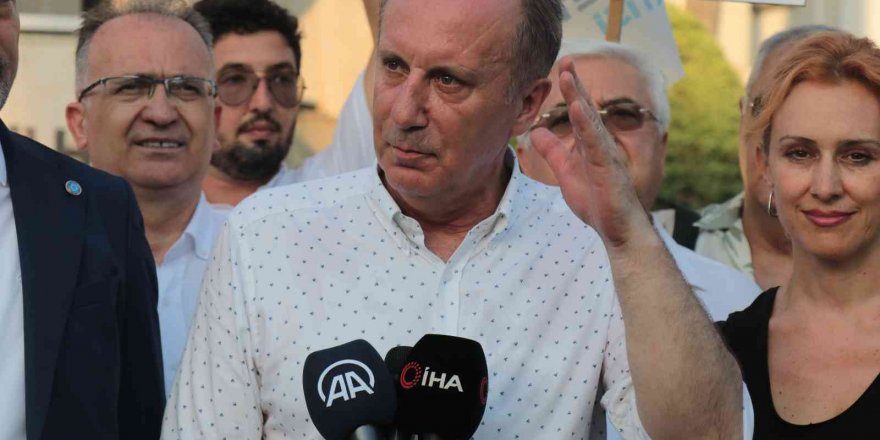 Muharrem İnce’den millet ittifakına adaylık şartı