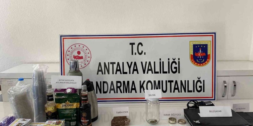 Jandarma Kumluca’da uyuşturucuya geçit vermiyor