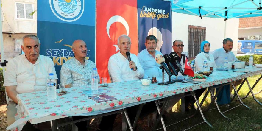 Gültak, Güneş Mahallesi esnafıyla bir araya geldi