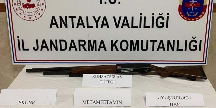 Manavgat’ta uyuşturucu operasyonu: 6 gözaltı