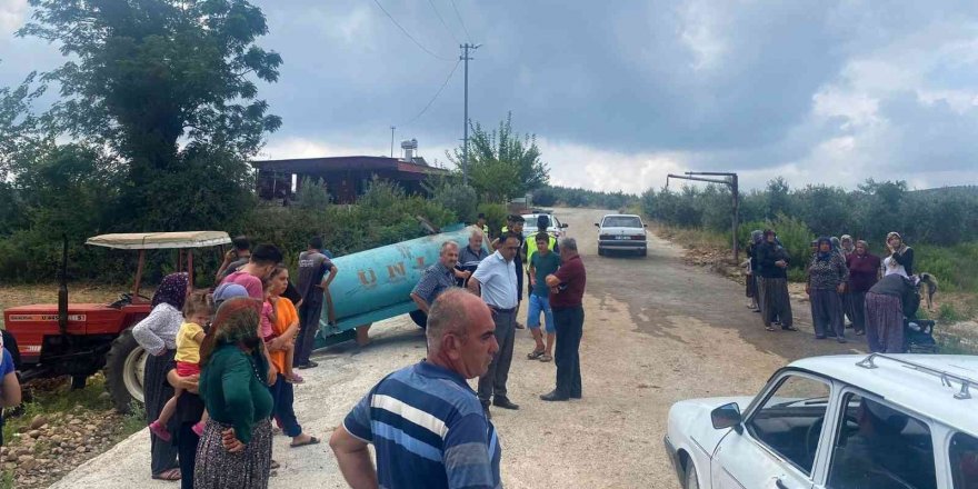 Hareket eden traktörün altında kalan yaşlı adam hayatını kaybetti