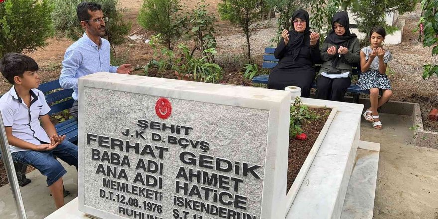 Astsubay Ferhat Gedik Şehadetinin 5. Yılında Mezarı Başında Dualarla Anıldı