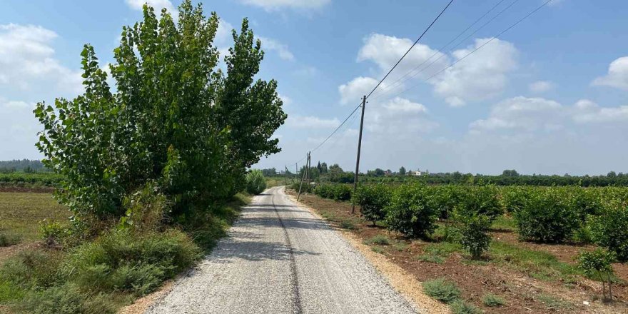 Tarsus’ta 12 mahallenin yolu daha asfaltlandı