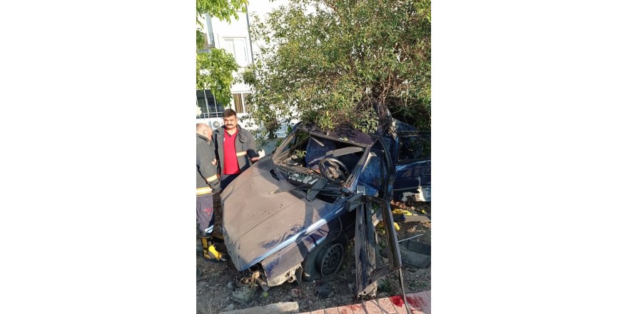 Erdemli’de trafik kazası: 2 yaralı