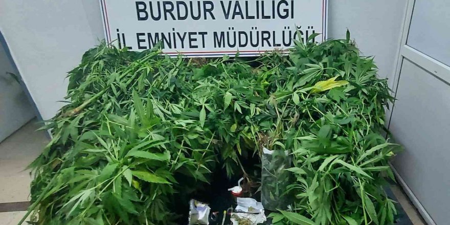 Burdur’da seraya uyuşturucu operasyonu: 1 tutuklama