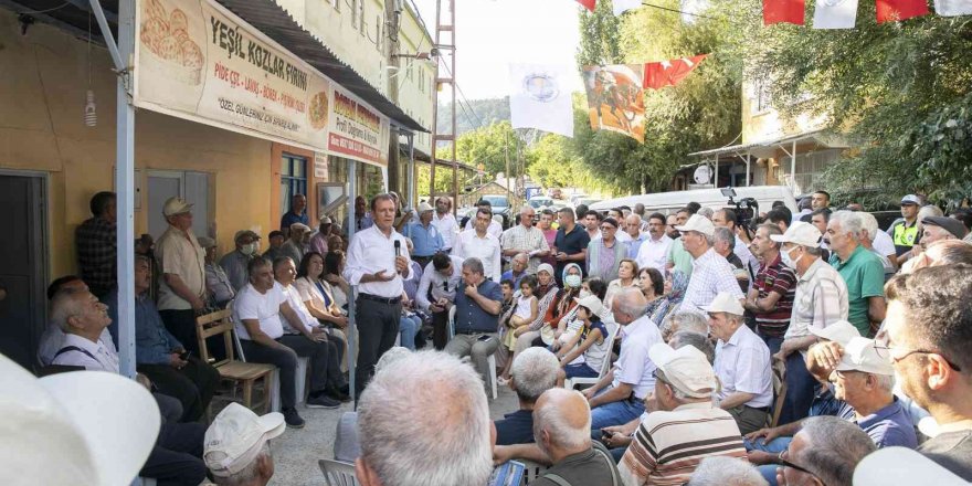 Seçer, Mut’ta vatandaşlarla buluştu