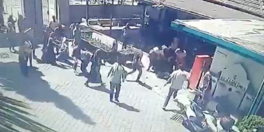 Mezarlıkta 6 kişinin yaralandığı kavganın görüntüleri ortaya çıktı