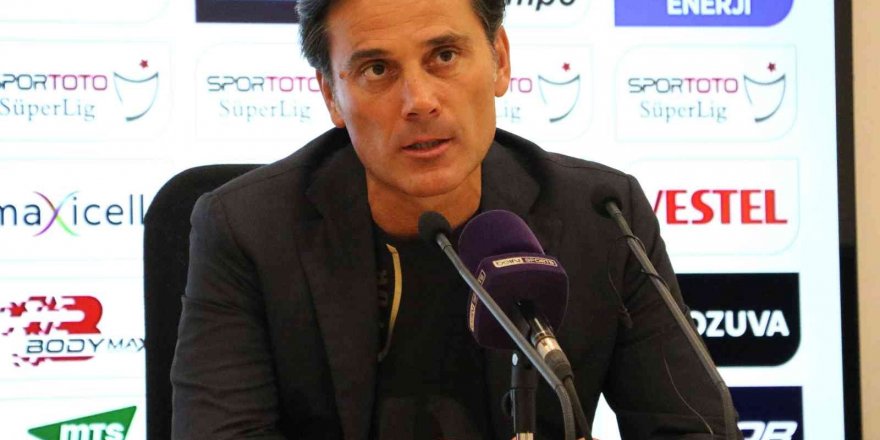 Montella: “Kendimizi toparlayıp, önümüzdeki maça gideceğiz”