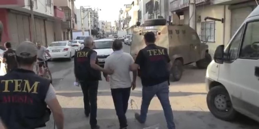 Mersin’de belediye çalışanlarına PKK operasyonu: 8 gözaltı