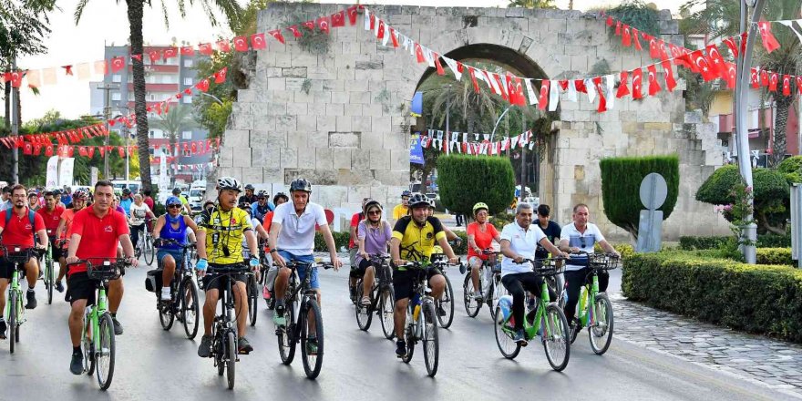 Tarsus’ta bisiklet turu düzenlendi