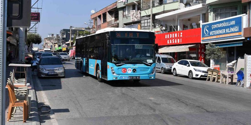 Toroslar’da doğalgaz çalışması nedeniyle alternatif otobüs güzergahı kullanılacak