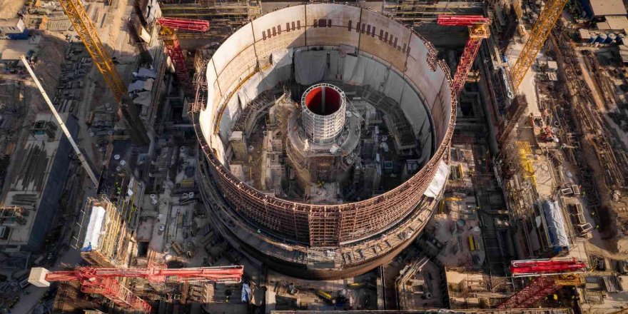 Akkuyu NGS’nin 2. Ünitesinde reaktör şaftının kaplaması tamamlandı