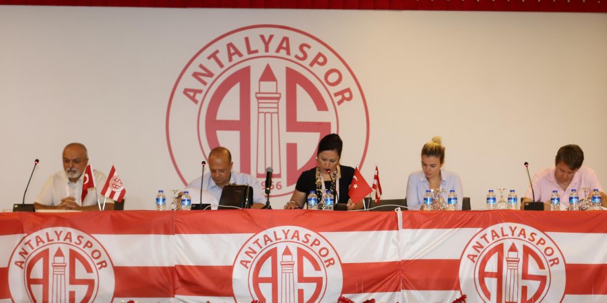 Antalyaspor A.Ş.’de Başkan Yeniden Av. Aziz Çetin