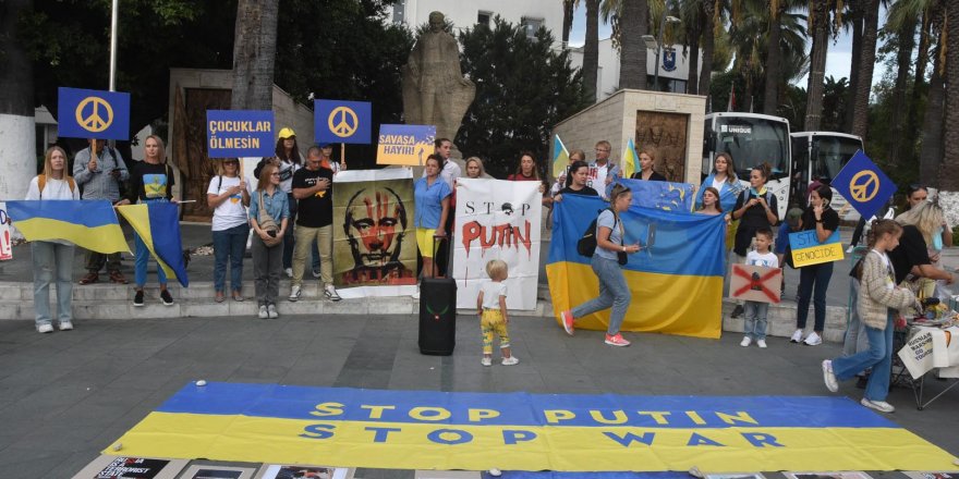 Bodrum'da Yaşayan Ukraynalılardan Rusya'ya Tepki