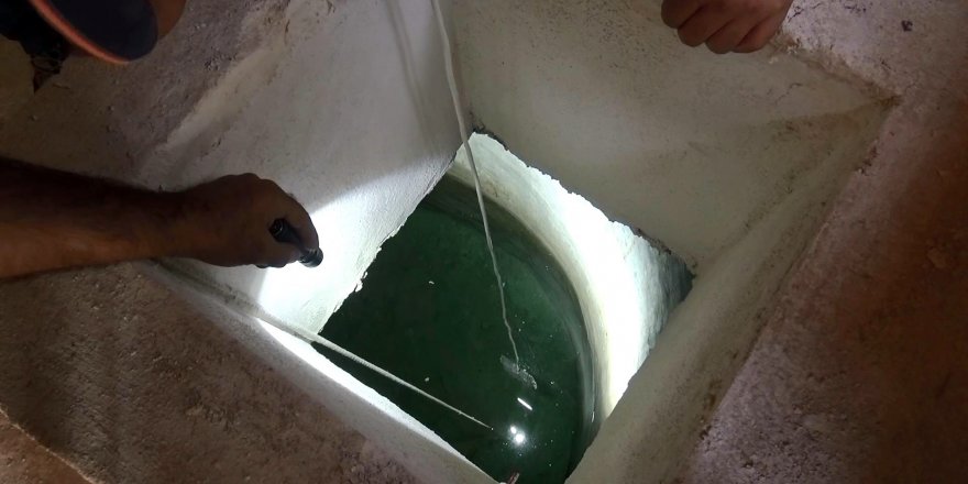 Tarihi konaktaki 250 yıllık su kuyusu gün yüzüne çıkıyor