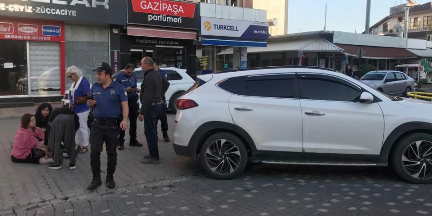 Gazipaşa'da kaza: 1 yaralı