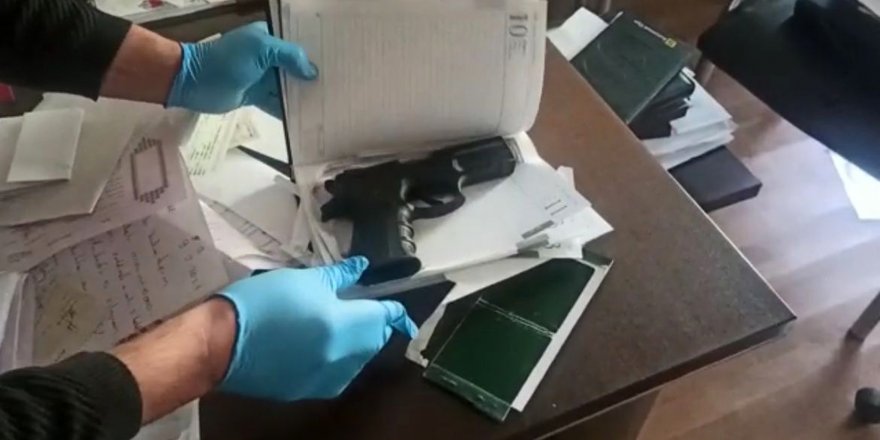 Antalya merkezli tefecilik operasyonu; oyulan ajandadan tabanca çıktı