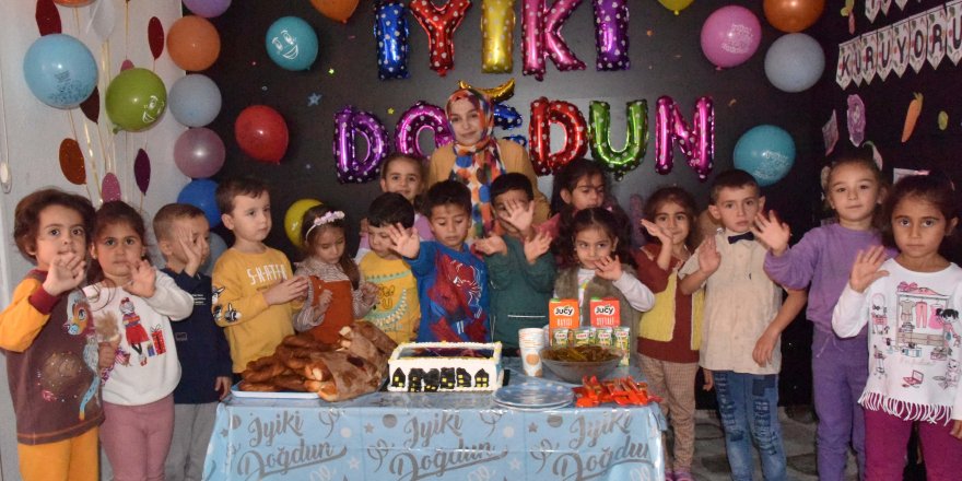 Çocuklar eğlenerek öğreniyor