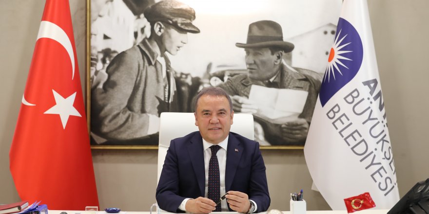 Başkan Böcek'in Cumhuriyet Bayramı mesajı