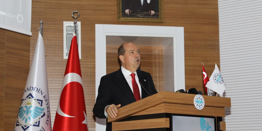 Ersin Tatar: Rum Kesimi'nin tanınırlığını artırmaya yönelik oyunlar oynanıyor