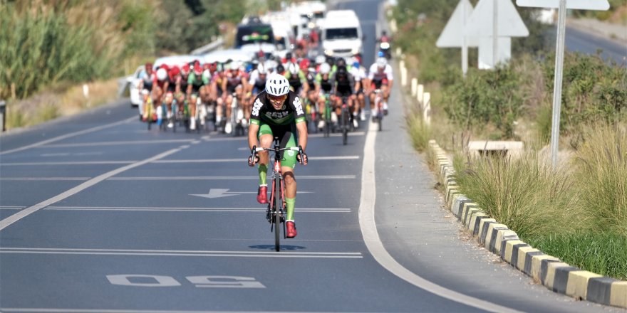 Sezonun son pedalı Alanya'da çevrildi