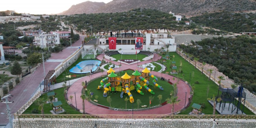 Demre'nin yeni yaşam merkezi Atatürk Parkı