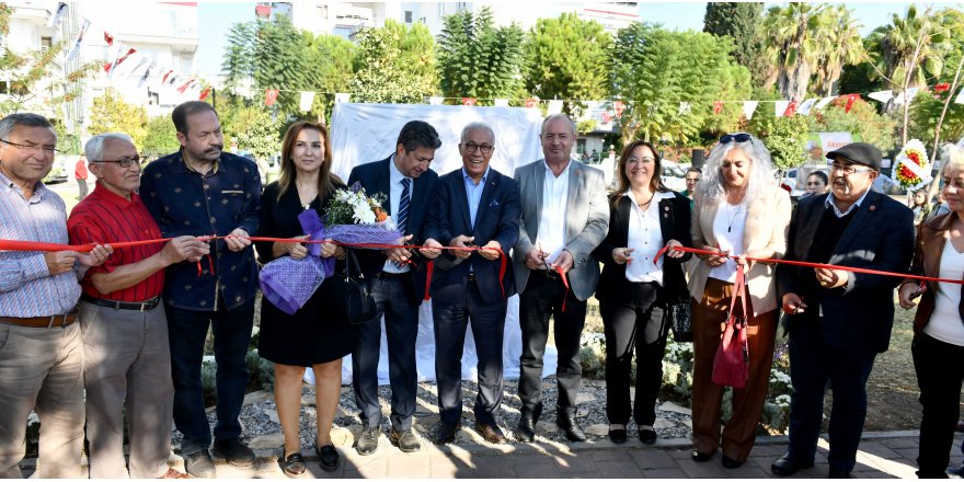 Muratpaşa'da 'Amasyalı Strabon Parkı' törenle açıldı