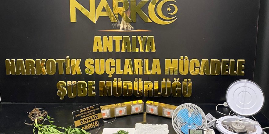 Antalya Polisi'nden sokak satıcılarına operasyon